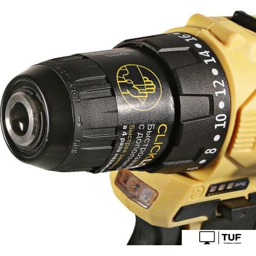 Дрель-шуруповерт Hanskonner HCD1645BLC (с 2-мя АКБ, сумка)