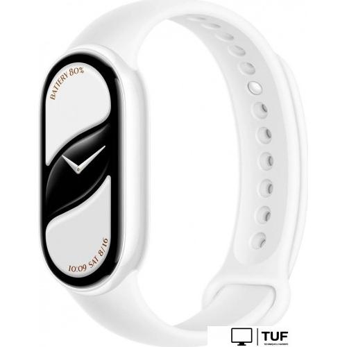 Фитнес-браслет Xiaomi Smart Band 10 M2459B1 (белая керамика, с белым силиконовым ремешком, международная версия)