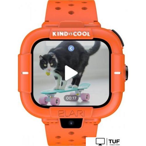 Детские умные часы Elari KidPhone MB (оранжевый)