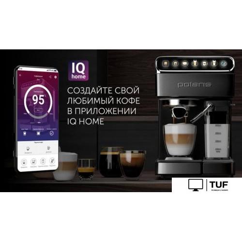 Рожковая кофеварка Polaris PCM 1540 Wi-Fi IQ Home