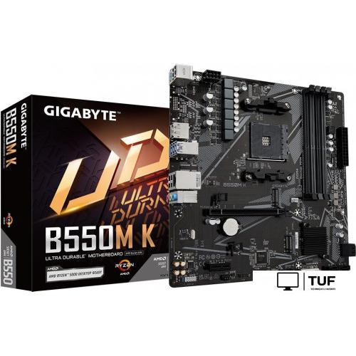 Материнская плата Gigabyte B550M K (rev. 1.1)