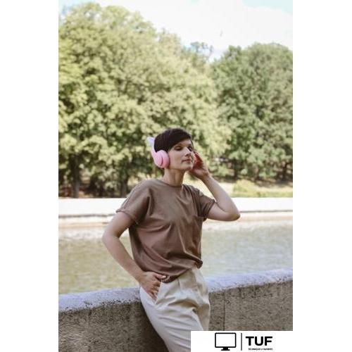 Наушники Miru Cat EP-W10 (розовый)