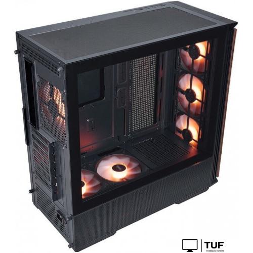 Корпус 1stPlayer WD7 ARGB WD7-BK-4FA7-2FA7R (черный)