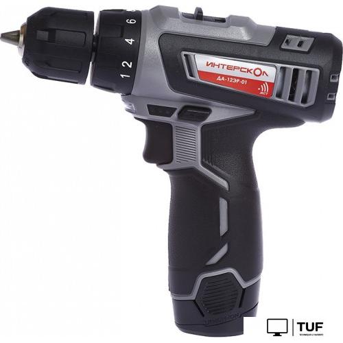 Дрель-шуруповерт Интерскол ДА-12ЭР-01 (с 1-им АКБ, кейс)