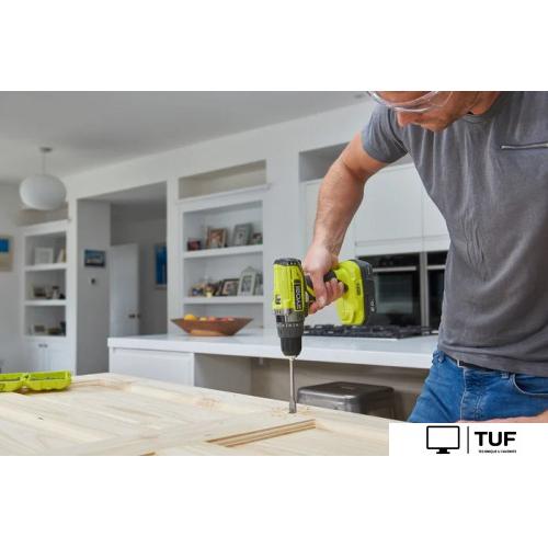 Ударная дрель-шуруповерт Ryobi R18PD2-220S 5133004459 (с 2-мя АКБ, сумка)