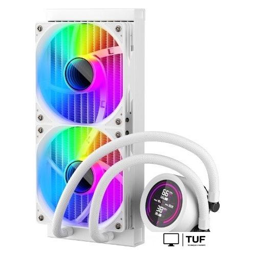 Система жидкостного охлаждения для процессора 1stPlayer TS4 240 (белый)