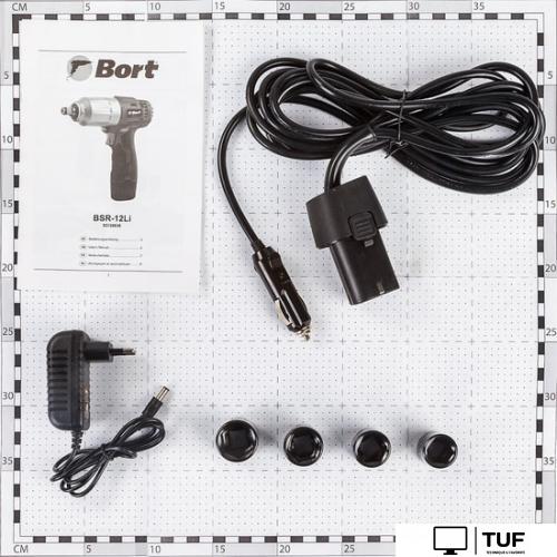 Гайковерт Bort BSR-12Li (с 1-им АКБ, кейс)