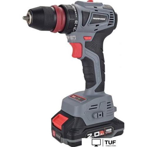 Дрель-шуруповерт Profipower MKBL-18BM (с 2-мя АКБ, кейс)