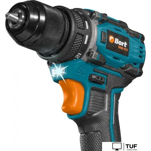 Дрель-шуруповерт Bort BAB-21S 93414912 (с 2-мя АКБ, кейс)