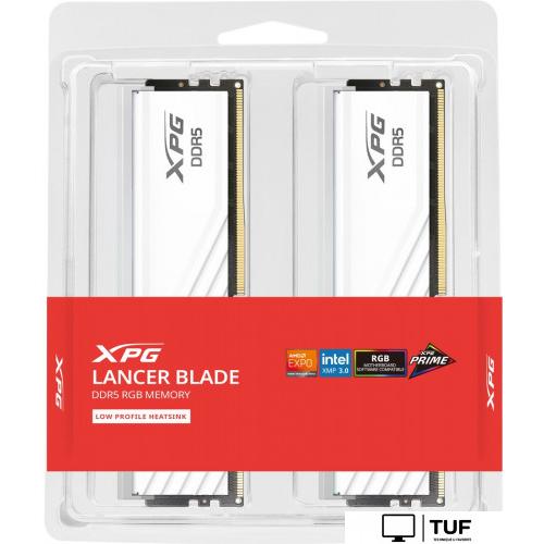 Оперативная память ADATA XPG Lancer Blade RGB 2x32ГБ DDR5 6000 МГц AX5U6000C3032G-DTLABRWH