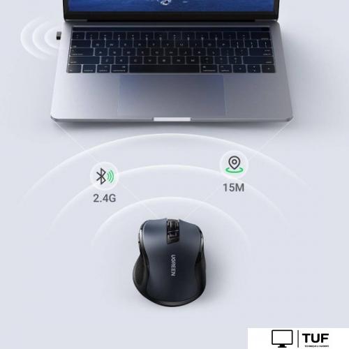 Мышь Ugreen MU006 90545 (серый)