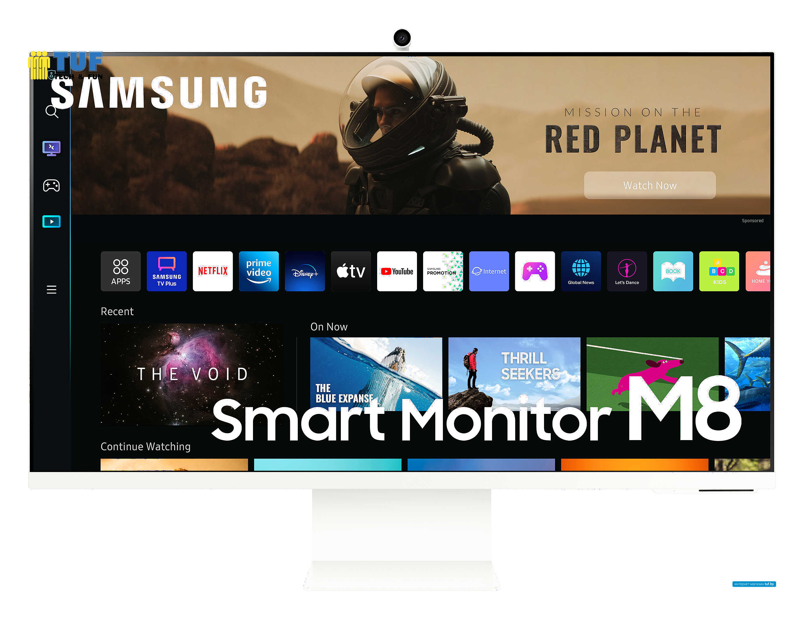Smart монитор Samsung Smart M8 LS32BM801UIXCI