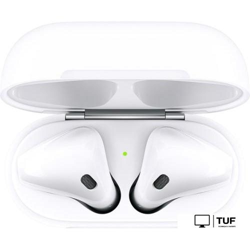 Наушники Apple AirPods 2 в зарядном футляре