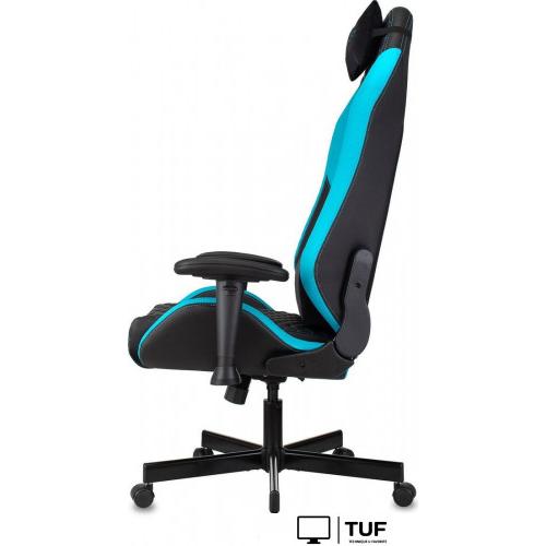 Игровое (геймерское) кресло Knight Neon (черный/голубой)