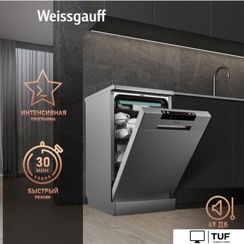 Отдельностоящая посудомоечная машина Weissgauff DW 4015 (модификация 2024 года)