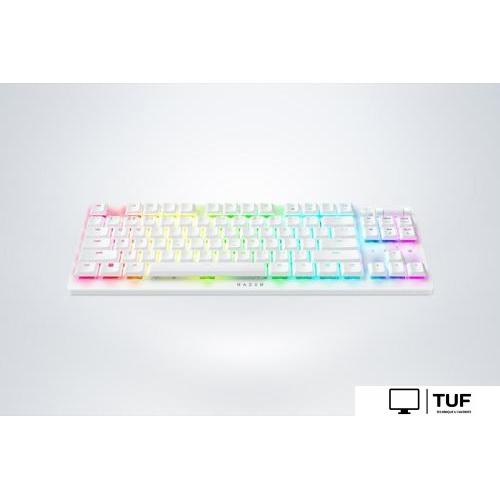 Клавиатура Razer DeathStalker V2 Pro TKL (белый, Razer Low Profile Optical Red, нет кириллицы)