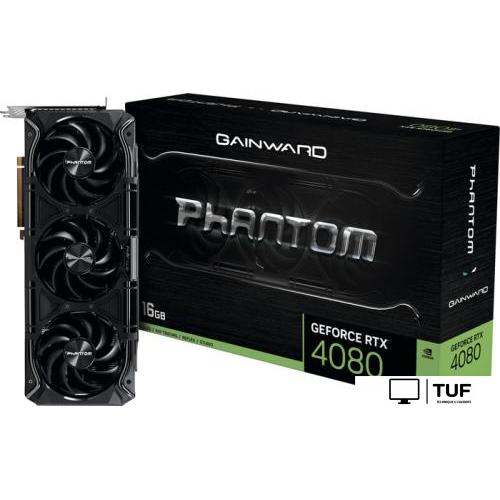 Видеокарта Gainward GeForce RTX 4080 Phantom 16GB GDDR6X NED4080019T2-1030P