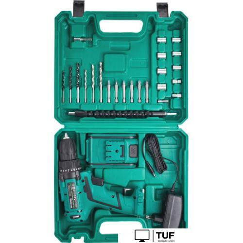 Дрель-шуруповерт Rokodil Twist 2 Pro (1 АКБ, кейс, оснастка)