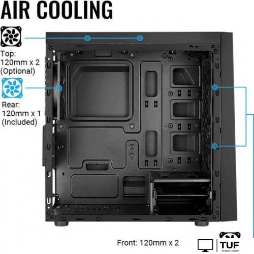 Корпус AeroCool Bolt Mini-A-BK-v1