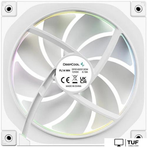 Вентилятор для корпуса DeepCool FL14 WH R-FL14-WHAPN1-G