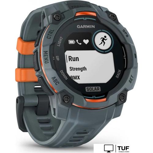 Умные часы Garmin Instinct 3 Solar 45 мм (серый)