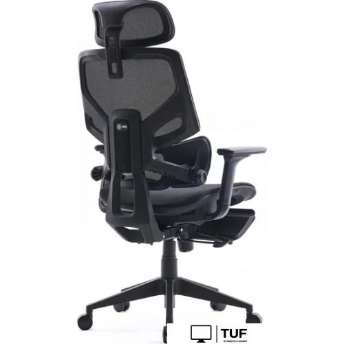 Офисное кресло CACTUS CS-CHR-MC01-BLBK (черный/синий)