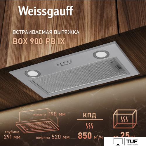 Кухонная вытяжка Weissgauff BOX 900 PB IX