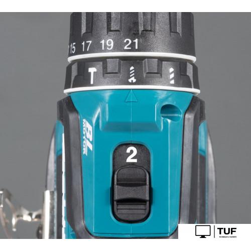 Ударная дрель-шуруповерт Makita DHP485RFJ (с 2-мя АКБ, кейс)