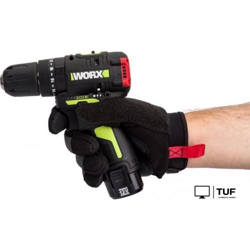 Ударная дрель-шуруповерт Worx Professional WU131X (с 2-мя АКБ, сумка)