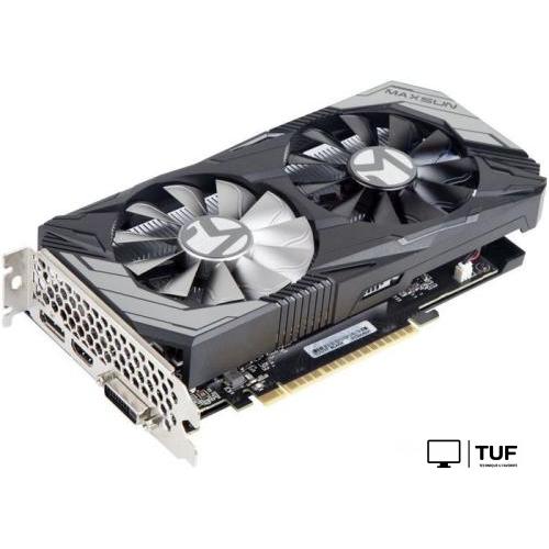 Видеокарта Maxsun GeForce GTX 1650 Terminator 4GB D6