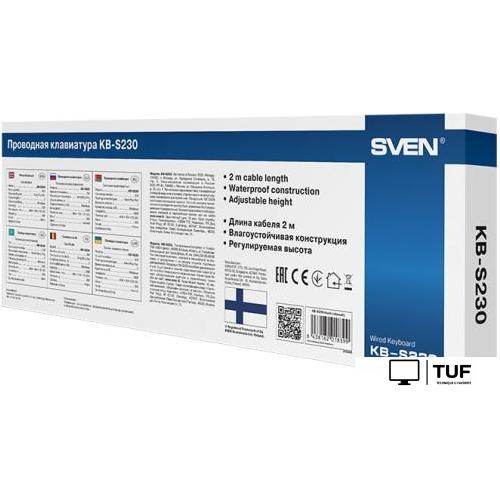 Клавиатура SVEN KB-S230