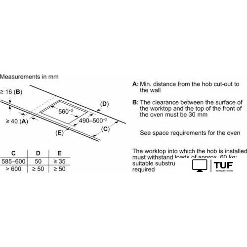 Варочная панель Bosch Serie 6 PIX631HC1E