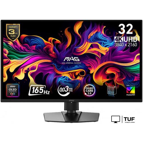 Игровой монитор MSI MAG 322UP QD-OLED E16