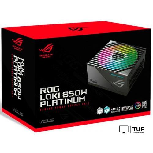 Блок питания ASUS ROG Loki SFX-L 850W Platinum ROG-LOKI-850P-SFX-LGAMING
