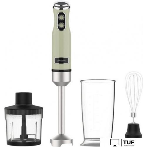 Погружной блендер Cecotec Power RetroGreen 1200MAX Cream&Crush