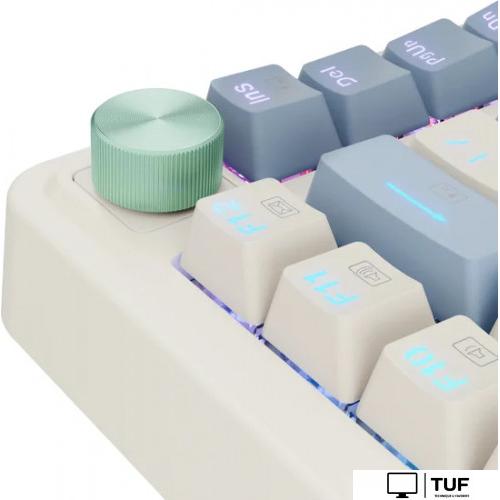 Клавиатура Redragon Ucal Pro (бежевый/зеленый)