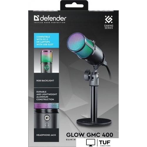 Проводной микрофон Defender Glow GMC 400