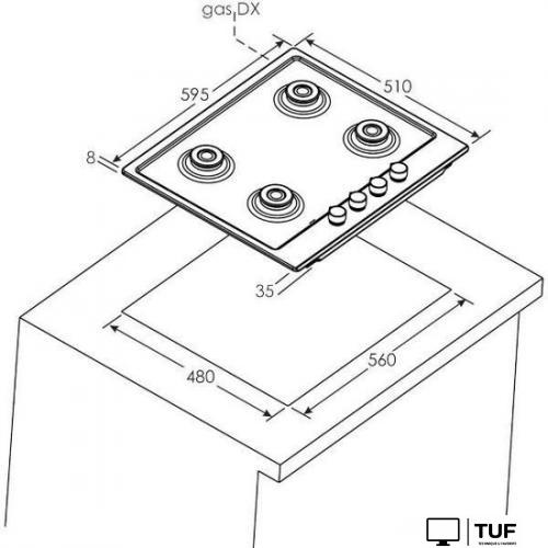 Варочная панель Zerowatt ZMHW6BRCX