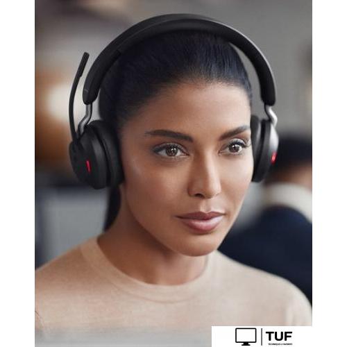 Офисная гарнитура Jabra Evolve2 65 MS Stereo USB-A (черный)