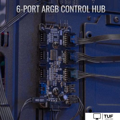 Корпус AeroCool Skribble SKRIBBLE-G-BK-V1