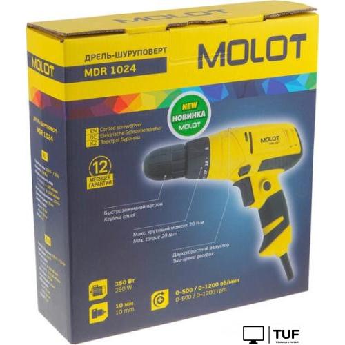 Дрель-шуруповерт Molot MDR 1024 MDR102400025