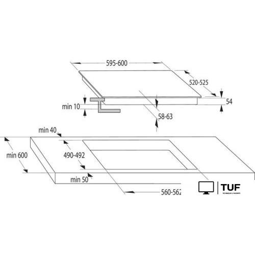 Варочная панель Gorenje GI6421BX