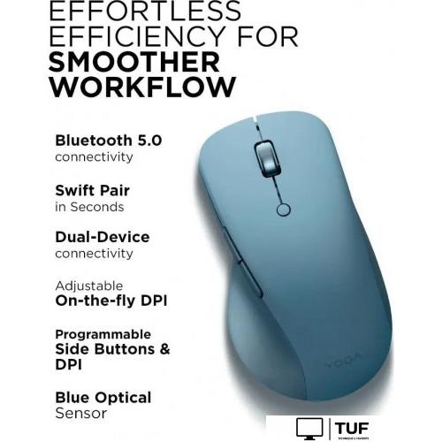 Мышь Lenovo Yoga Pro (синий)