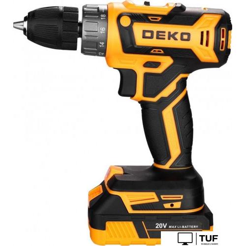 Дрель-шуруповерт Deko Banger 20V ONE+ 083-1109 (с 2-мя АКБ, кейс)