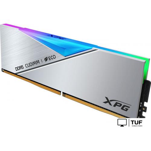 Оперативная память ADATA XPG Lancer CUDIMM RGB 2x24ГБ DDR5 CUDIMM 8800 МГц AX5CU8800C4224G-DCLACRSG