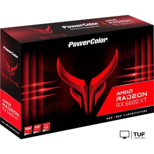 Видеокарта PowerColor Red Devil Radeon RX 6600 XT OC 8GB GDDR6