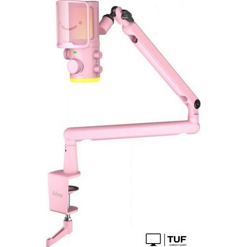 Проводной микрофон FIFINE TAM6 (розовый)