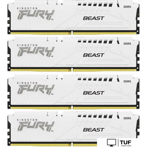 Оперативная память Kingston FURY Beast 4x32ГБ DDR5 5600 МГц KF556C40BWK4-128