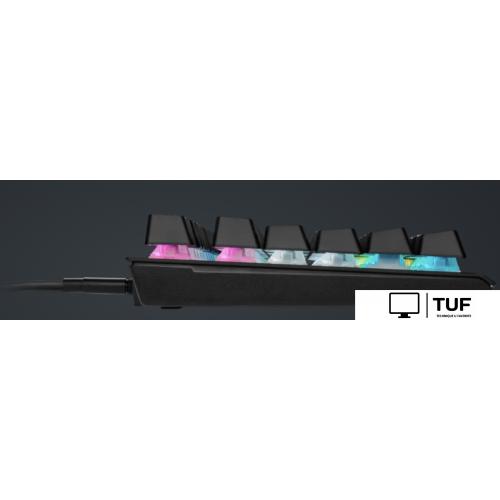 Клавиатура Corsair K60 Pro TKL (черный, Corsair OPX, нет кириллицы)