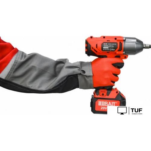 Гайковерт Brait BCIW20-4-400PU Pro 21.01.205.101 (с 1-им АКБ, кейс)